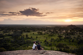 Sanctuary Kichakani Serengeti Camp Sanctuary Kichakani Serengeti Camp: Blick vom Aussichtspunkt