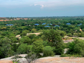 Sujan Jawai: Blick über die Anlage
