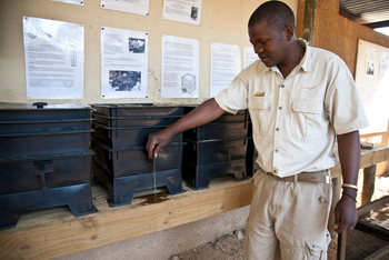 Toka Leya Camp Toka Leya Camp: Wasser aus Wurmbox