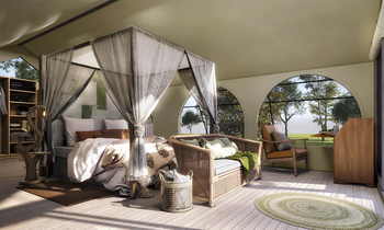 Tumani Tented Camp: Gästezelt - Architektenskizze