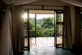 Turaco Treetops: Balkon