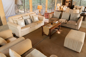 Encounter Mara Camp: Sitzgruppe