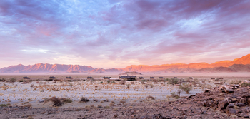 Hoodia Desert Lodge: Sonnenuntergang