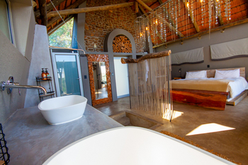 Naankuse Lodge: Waschtisch