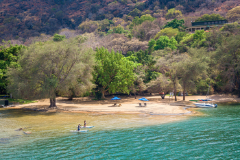 Pumulani Lodge: Stand-up Paddling