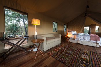 Verney's Camp: Gästezelte