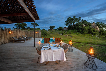 Lemala Nanyukie Lodge: Private Dinner am Pool