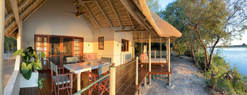 Ndhovu Safari Lodge: Lion Suite am Tag von außen