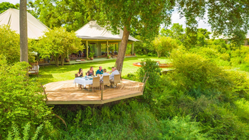 Sala's Camp: Lunch im Freien