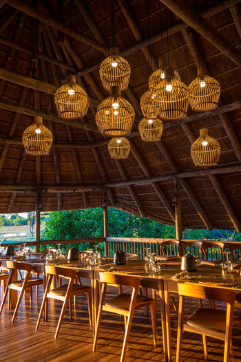 Savuti Camp Savuti Camp: Speisesaal