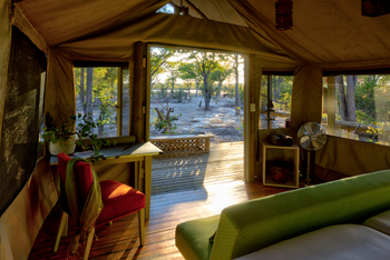 Elephant Pan Camp: Interieur