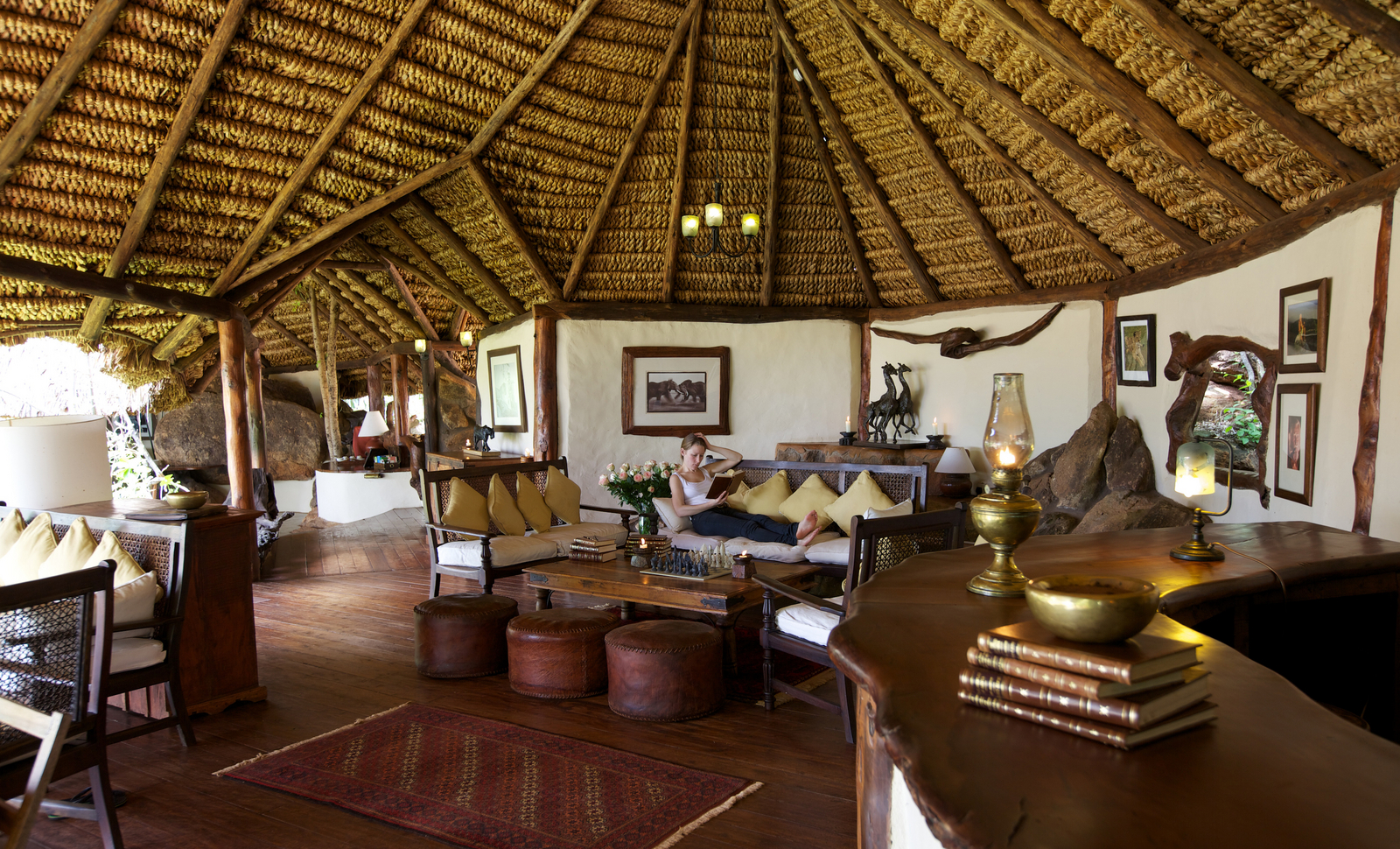 Elewana Elsa's Kopje Elewana Elsa's Kopje: Lounge und Bar