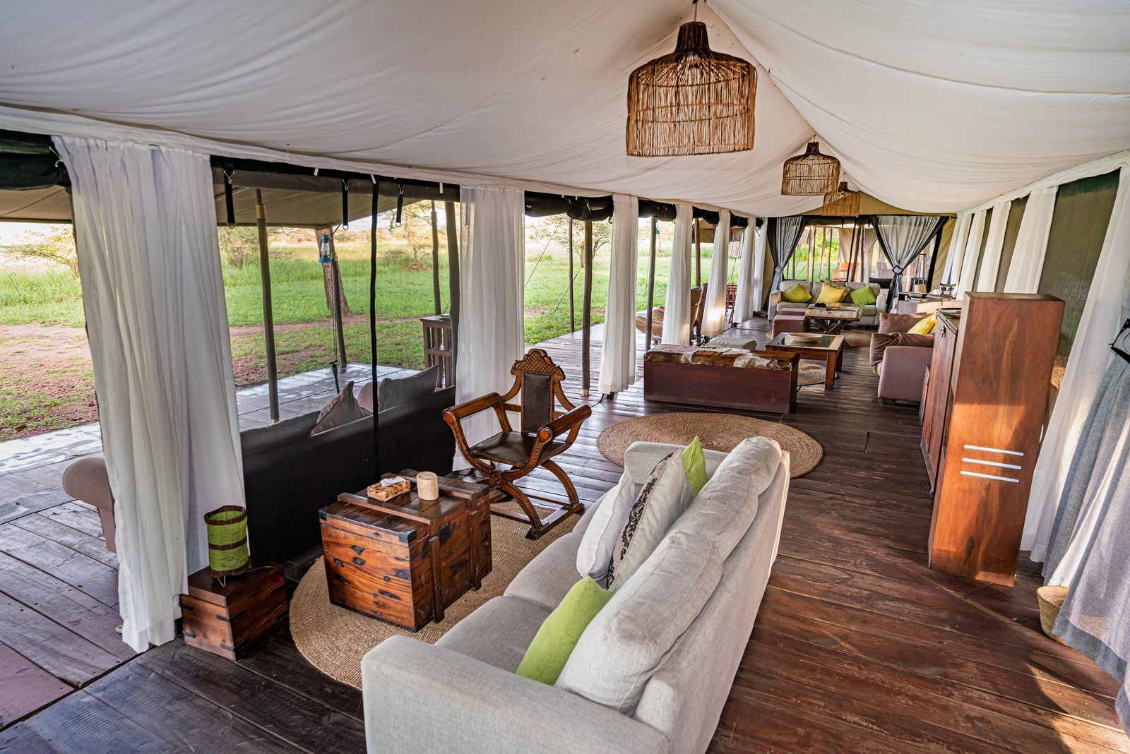 Lemala Ewanjan Tented Camp Lemala Ewanjan Tented Camp: Lounge