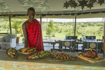 Richard's River Camp: Speisezelt