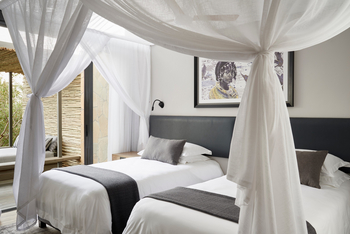 Sanctuary Olonana Sanctuary Olonana: Zwei Einzelbetten