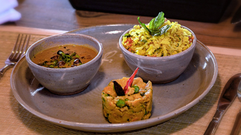 Waghoba Eco Lodge: Indisches Curry