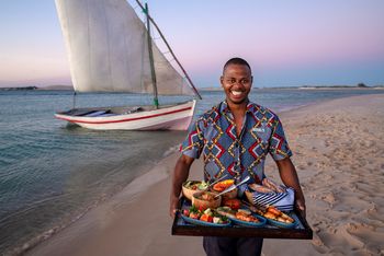 andBeyond Benguerra Island: Küche