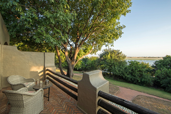 Chobe Game Lodge: Standardzimmer - Blick