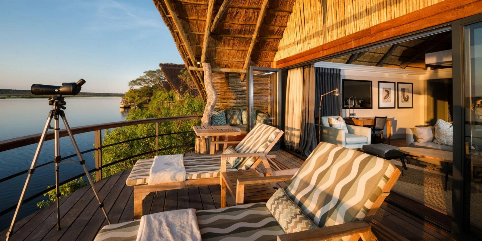 Chobe Water Villas Chobe Water Villas: Gästechalet