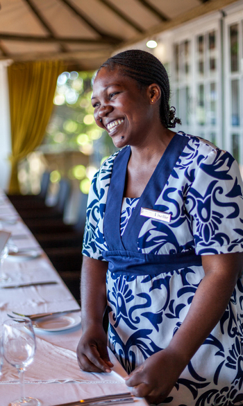 Kazile Island Lodge: Service