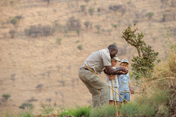 Kubu Kubu Tented Camp: Walking Safari mit Kindern
