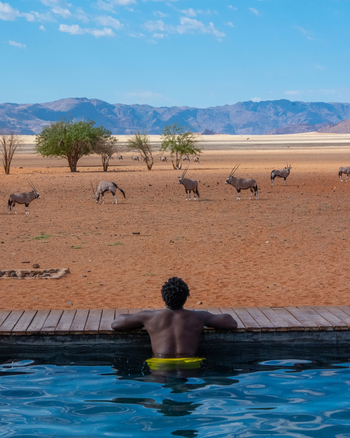 Kwessi Dunes: Pool mit Aussicht