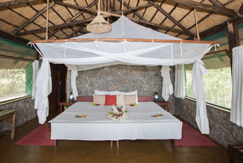 Mvuu Lodge: Gästezimmer