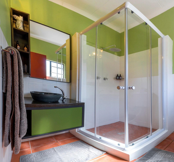 Namib Desert Lodge: Duschkabine