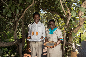 Nokanyana Camp: Welcome Drink