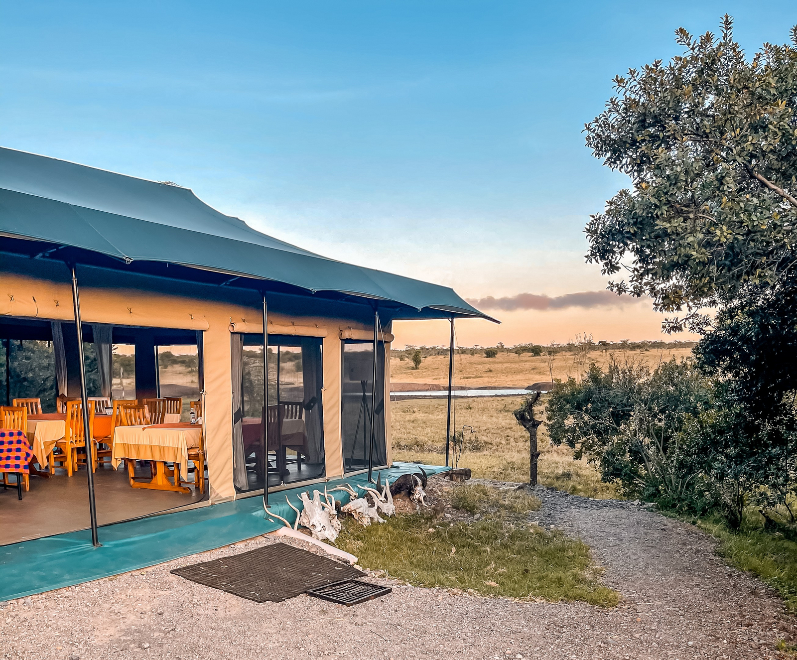 Porini Rhino Camp Porini Rhino Camp: Speisezelt