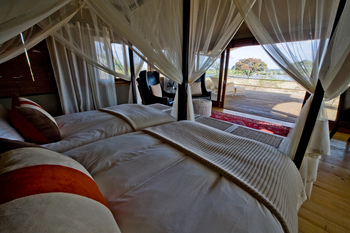 Toka Leya Camp Toka Leya Camp: Schlafzimmer Terassenanschluss