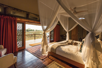 Amber River Camp: Morgensonne im Zelt