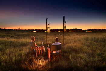 Atzaro Okavango Camp: Sundowner