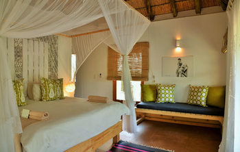 Chobe Bakwena Lodge Chobe Bakwena Lodge: Honeymoon Chalet - Doppelbett