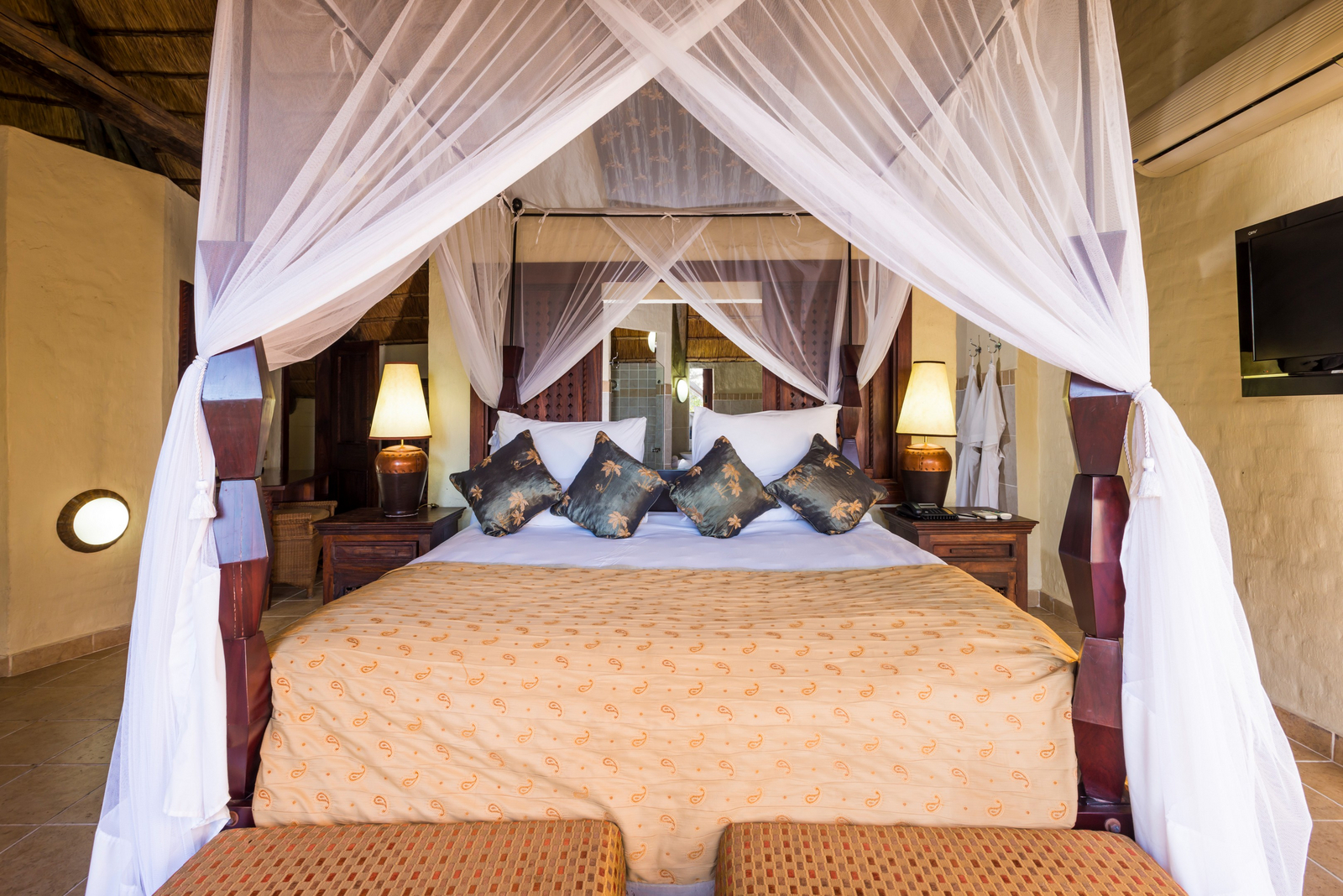 David Livingstone Safari Lodge David Livingstone Safari Lodge: Doppelbett