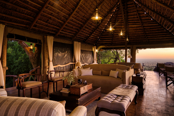 Elewana Serengeti Pioneer Camp: Lounge