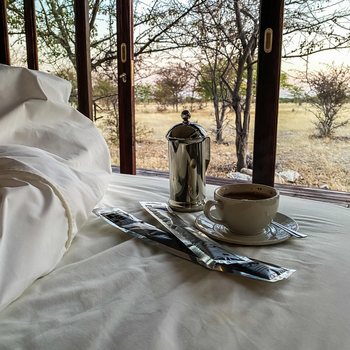 Etosha Oberland Lodge Etosha Oberland Lodge: Frühstückskaffee