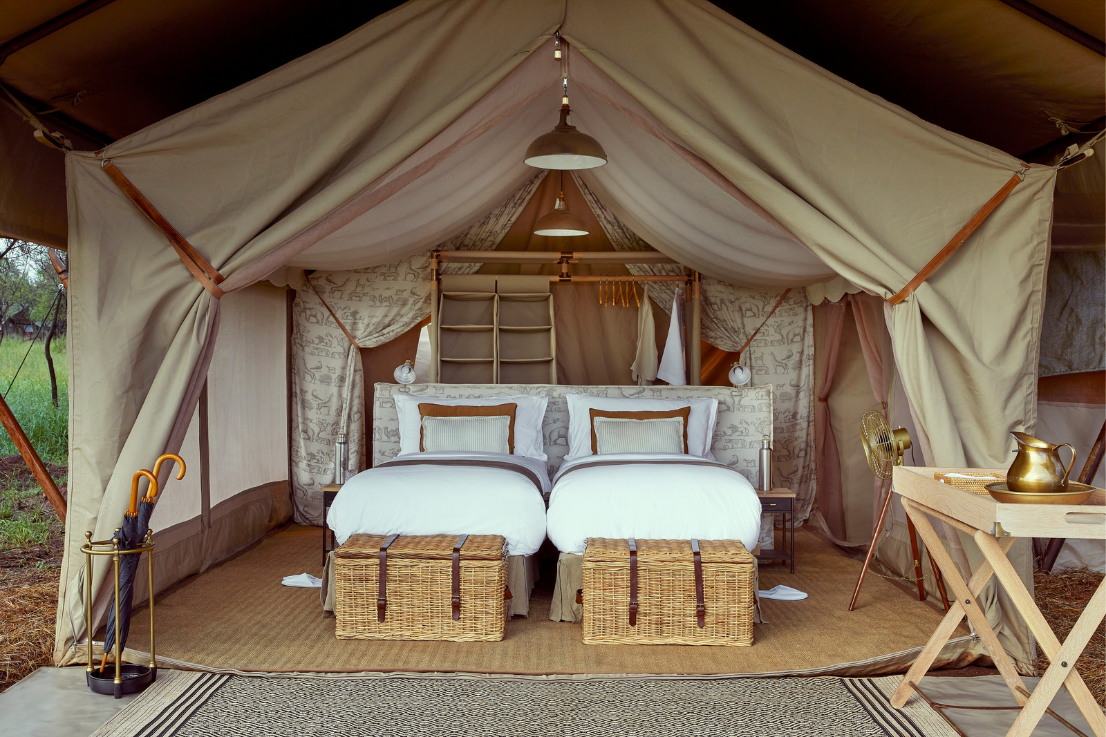 Laba Migration Camp Laba Migration Camp: Zelt mit zwei Einzelbetten