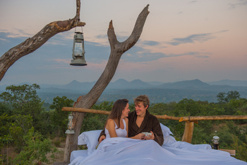Mkulumadzi Lodge: Star Bed