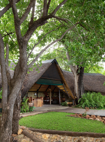 Ndhovu Safari Lodge: Eingang