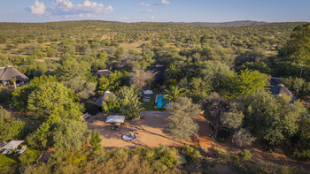Ohorongo Lodge: Luftbild