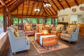Tuli Safari Lodge Mashatu: In der Lounge