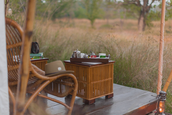 Bagh Villas: Tee auf der privaten Veranda