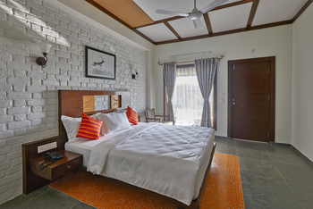 Blackbuck Safari Lodge: Doppelbett