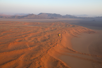 Kwessi Dunes: Heißluftballon