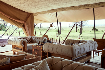 Laba Migration Camp: Schach spielen in der Lounge