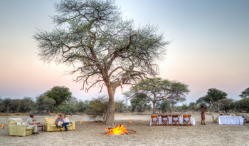 Leroo La Tau Lodge: Bush Dinner