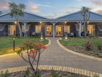 Riverdene Family Lodge: Eingang