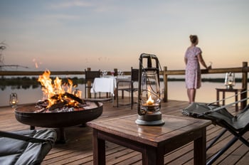 Xugana Island Lodge: Laterne