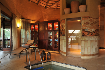 David Livingstone Safari Lodge: Sauna